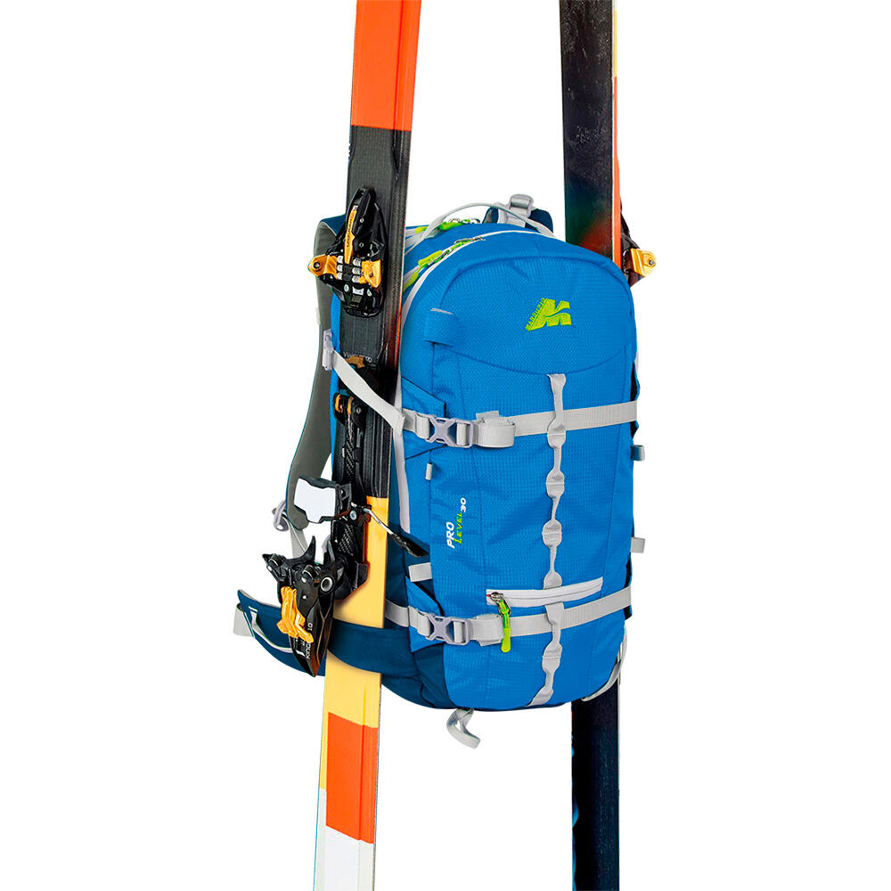 Sac à dos de randonnée Pro Level Sky 30L Marsupio Bleu 7/7