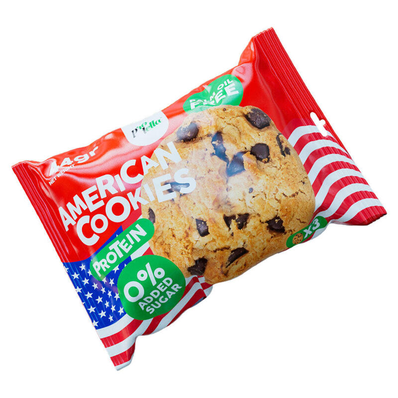 Protella - Biscoitos Americanos 45 g - Biscoitos Proteicos Americanos