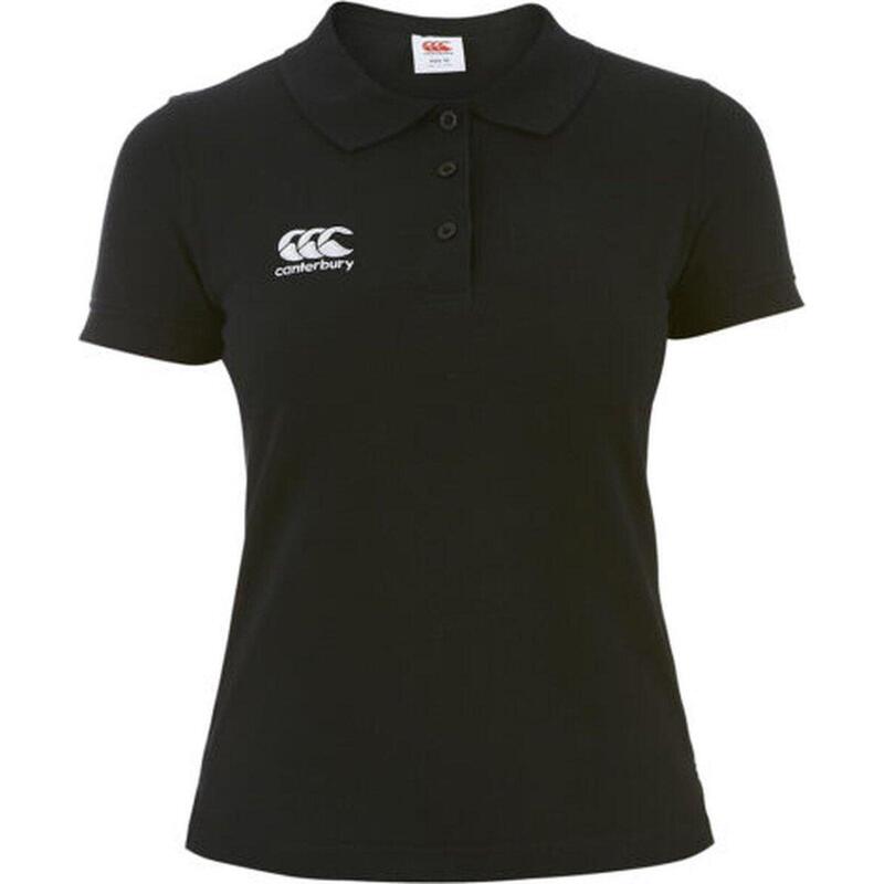 Maillot de sport rugby - femmes Adultes Noir