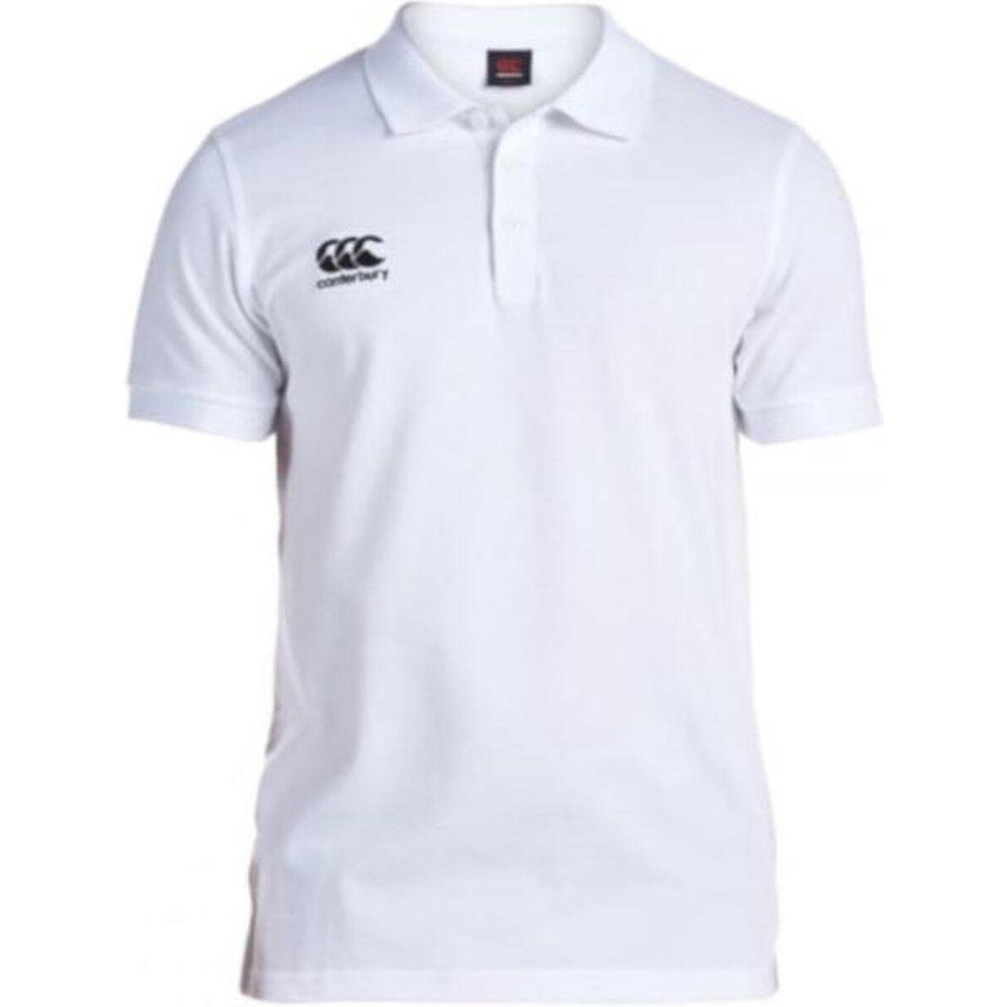 CANTERBURY CANTERBURY WAIMAK POLO SHIRT, WHITE