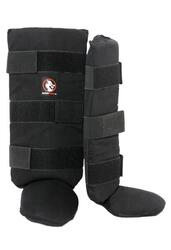 Protège-tibias & pieds en coton semi-rigide