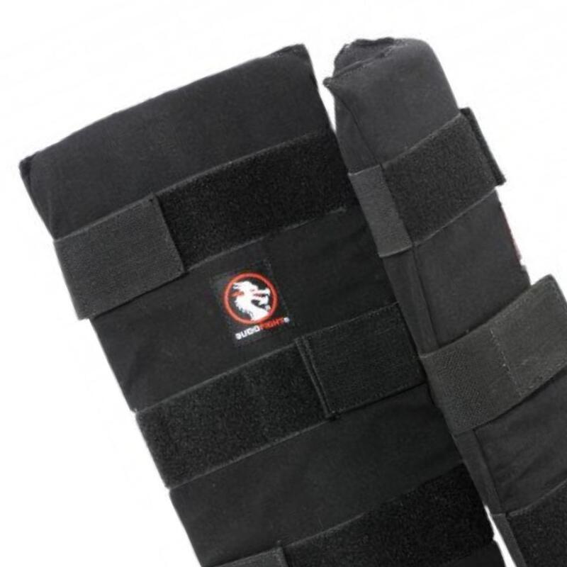 Protège-tibias & pieds en coton semi-rigide