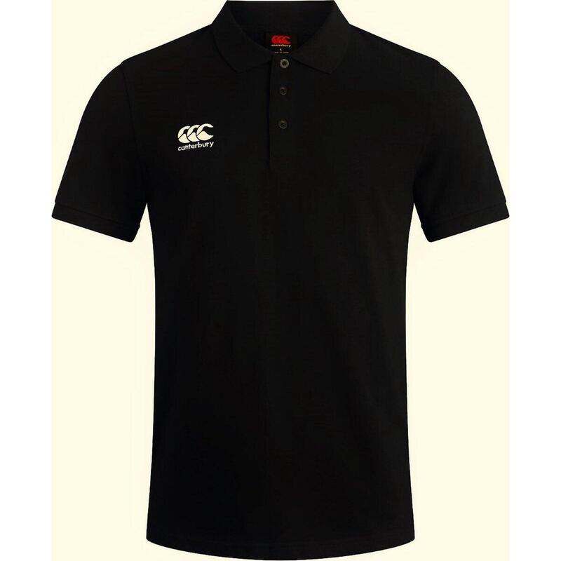 Polo sportif de rugby - Unisex Kids Noir