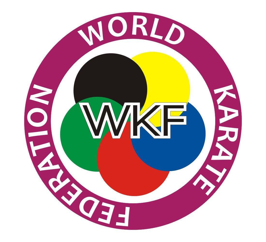 Ceinture de karaté Élite rouge WKF 3/3
