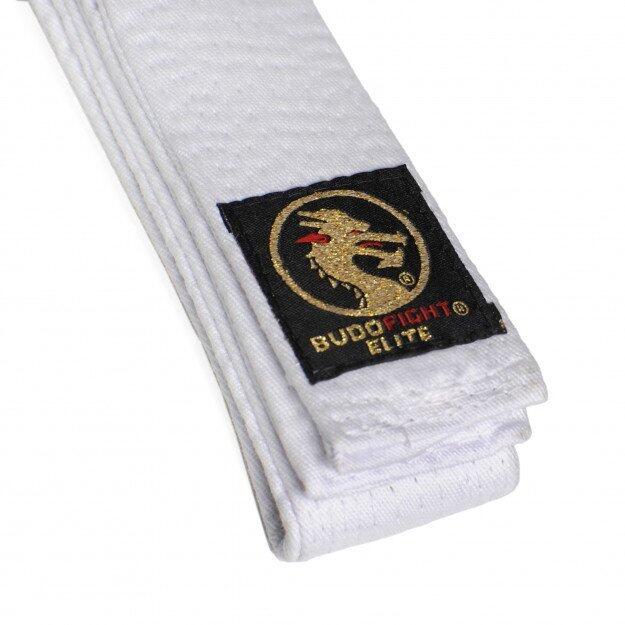 Cinturón de karate Élite blanco 2/3