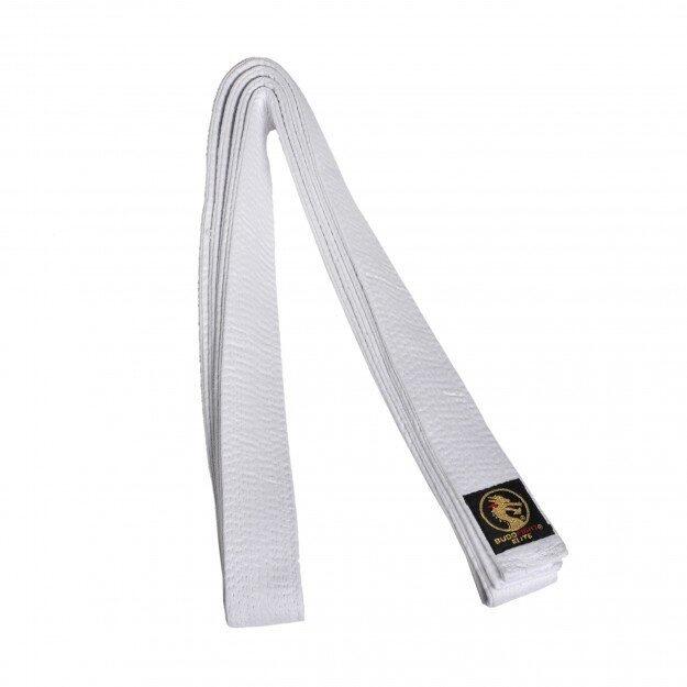 Budo-fight - Ceinture De Judo Élite Blanche - Ceinture De Kimono - Blanc - Decathlon