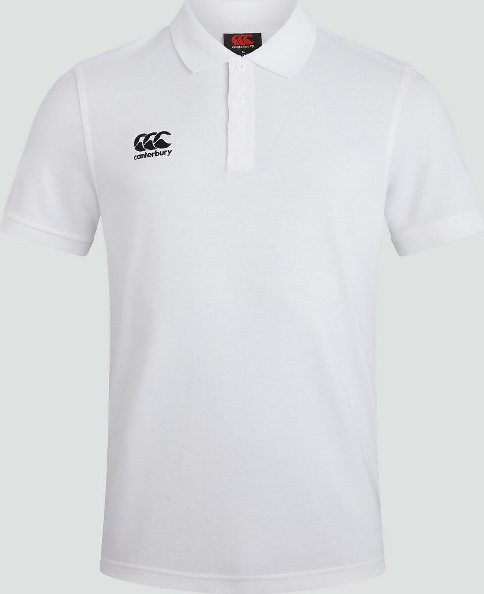 CANTERBURY Rugby Sport Polo - Unisex Kinderen Wit