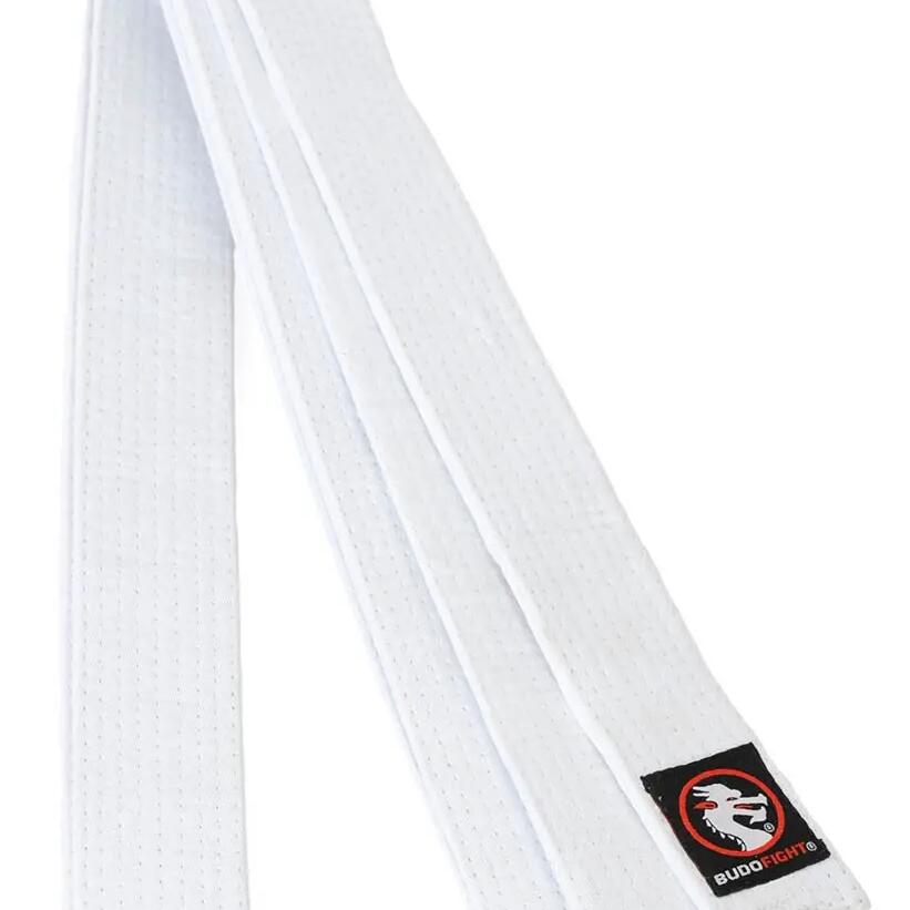 White Piqué Karate Belt
