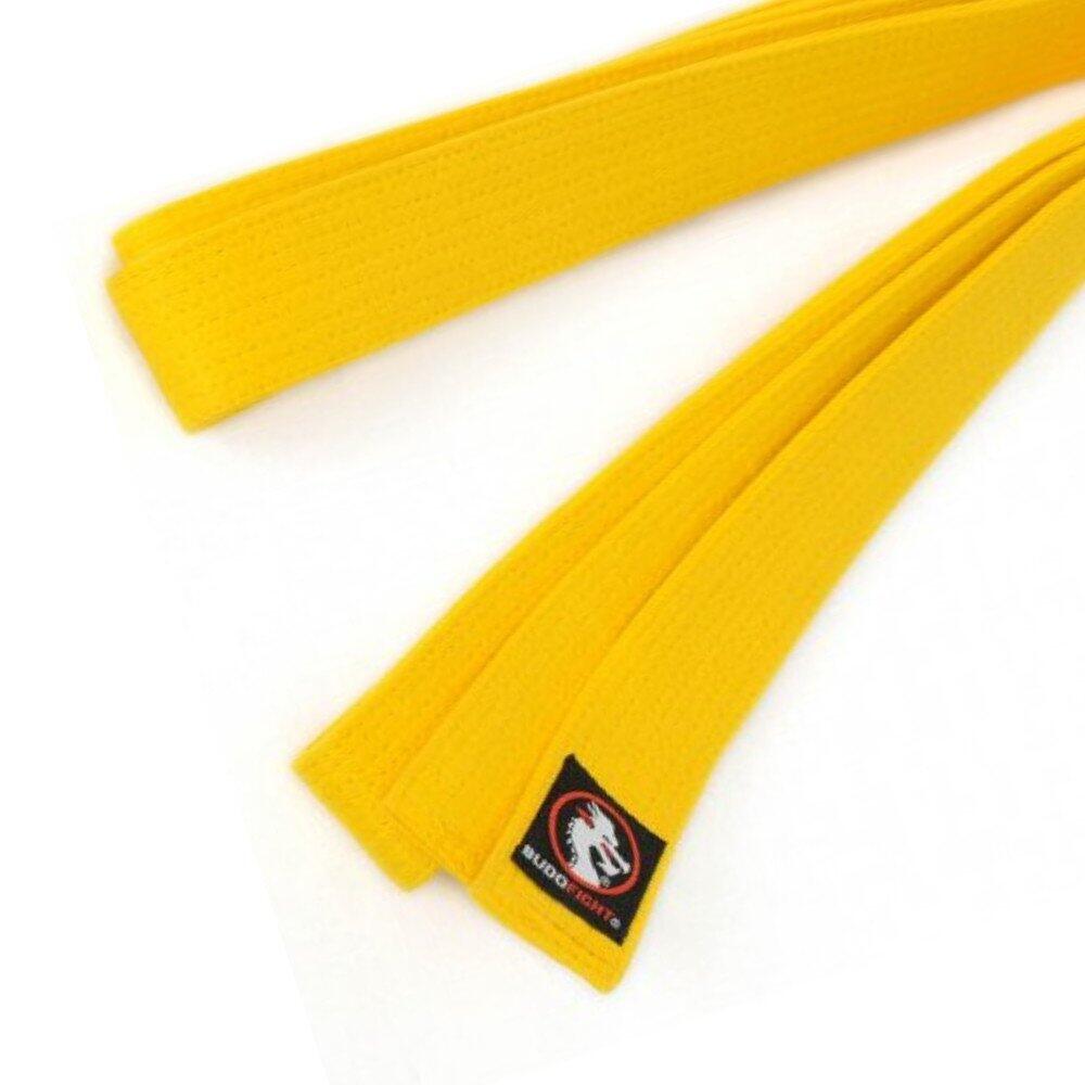 Cinturón de karate amarillo acolchado 3/3