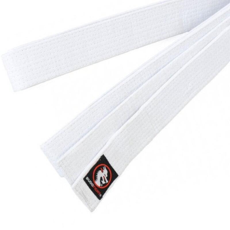 Ceinture de karaté piquée blanche BUDOFIGHT Decathlon