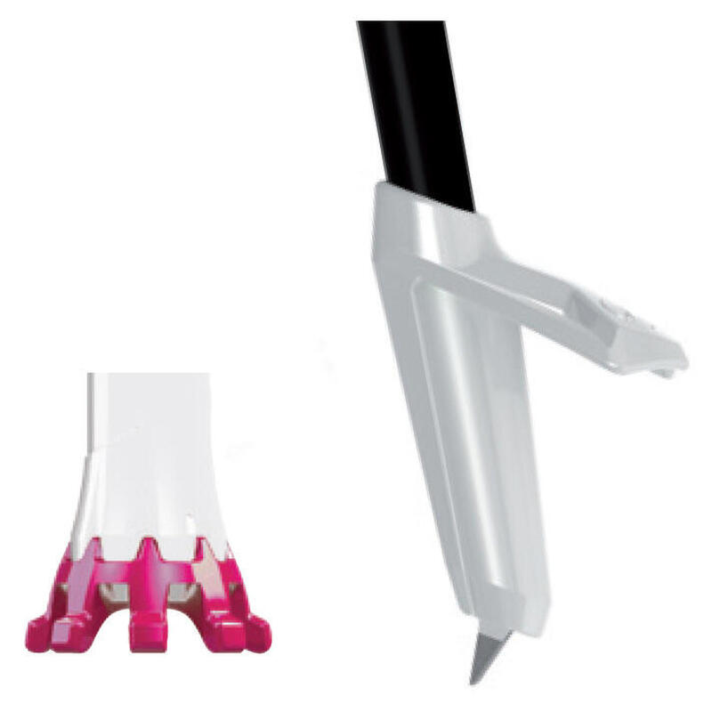 Bâtons de Marche nordique TSL - TACTIL C20 SLIM Pink Spike Cross