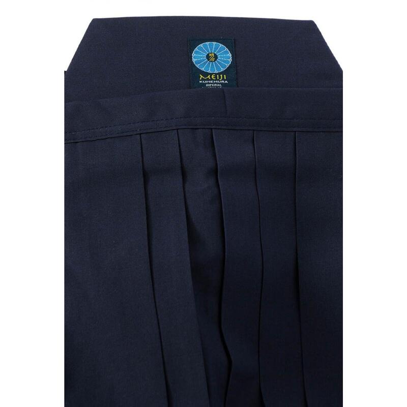 Hakama d'aïkido bleu