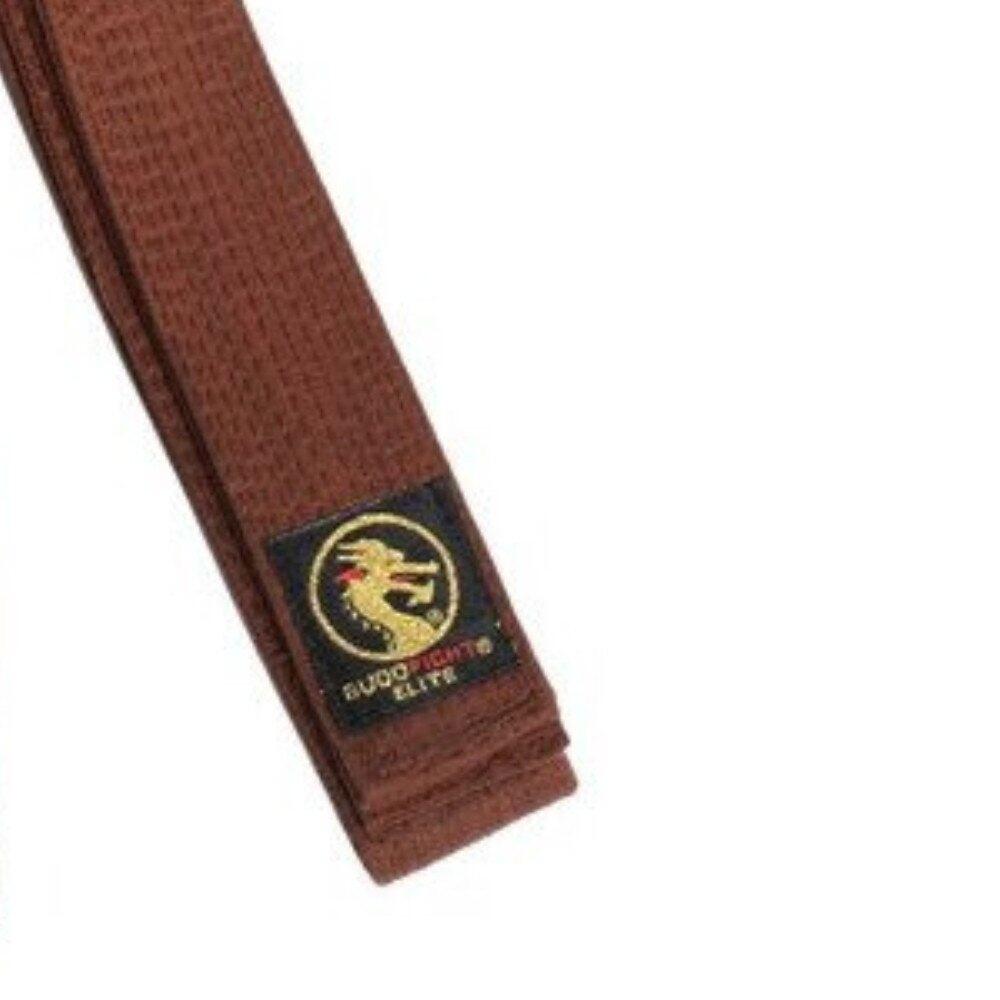 Cintura di karate Élite marrone 2/3