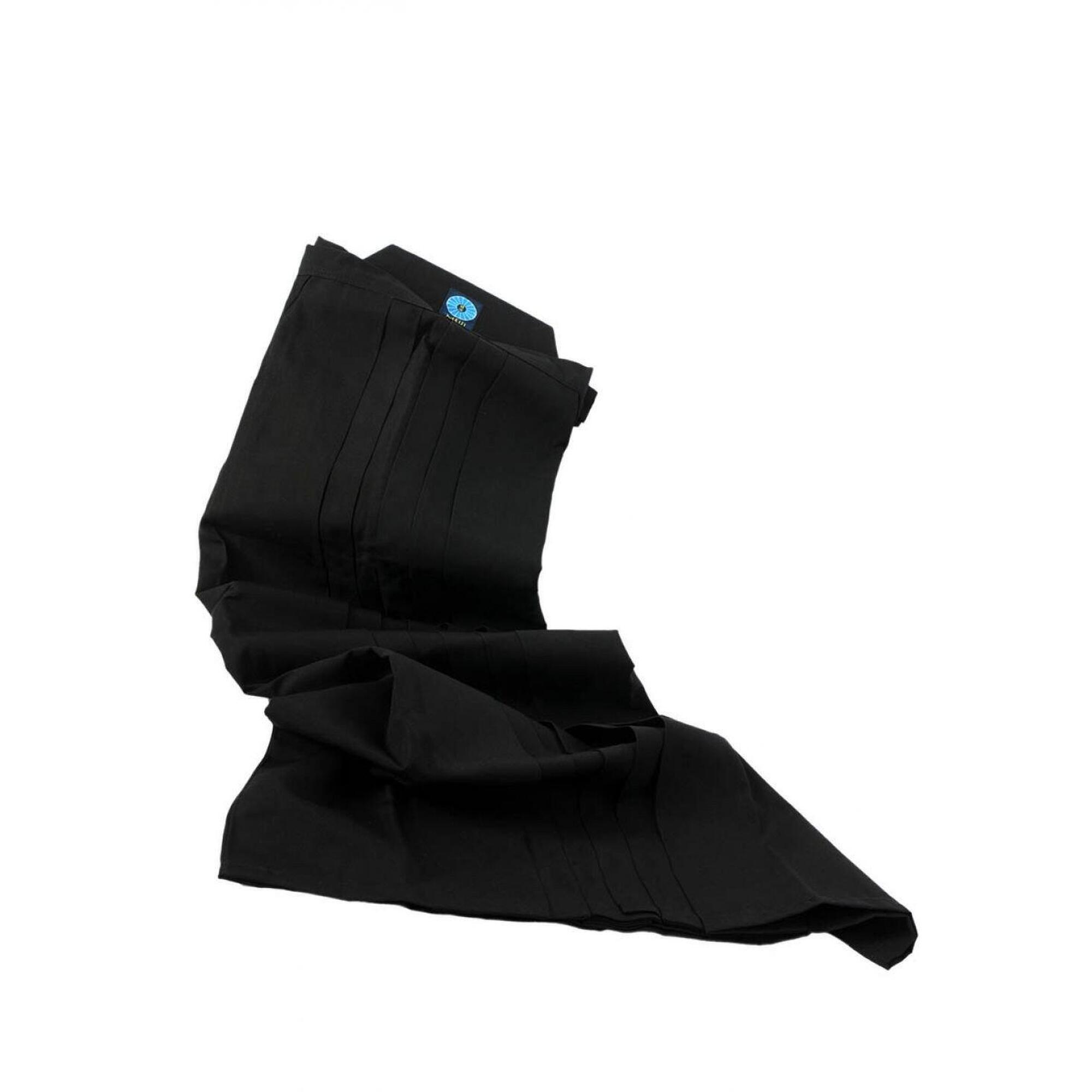 Hakama de aikido azul 1/3