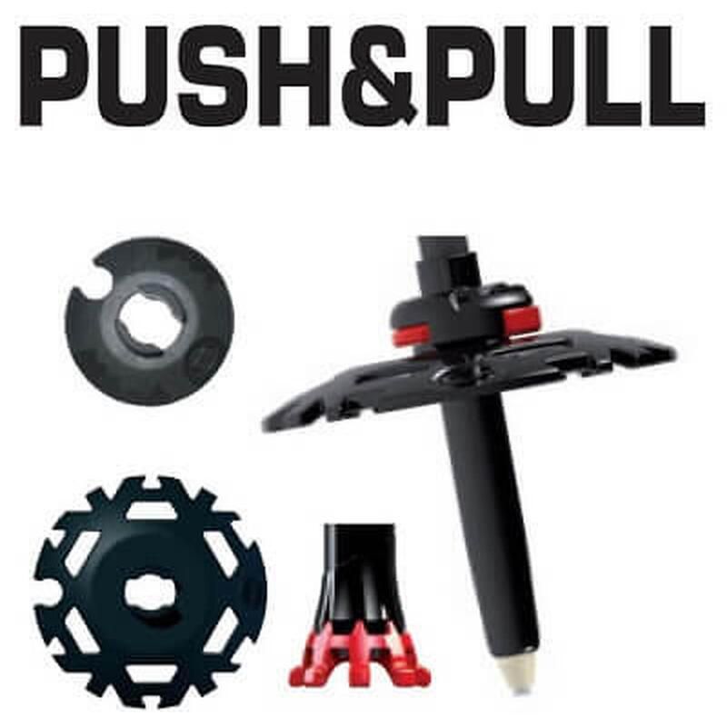 Słupki turystyczne TSL 5 Cross - Push & Pull