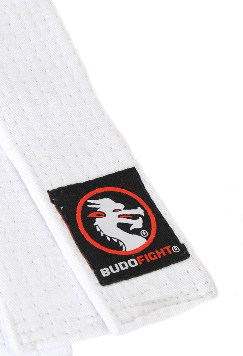 Ceinture de karaté piquée blanche 2/3