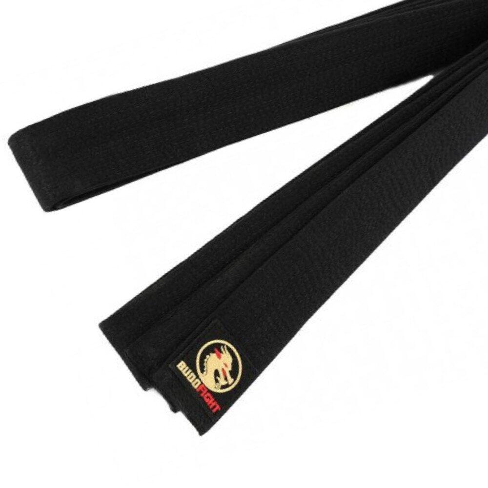 Cinturón de karate negro acolchado 3/3