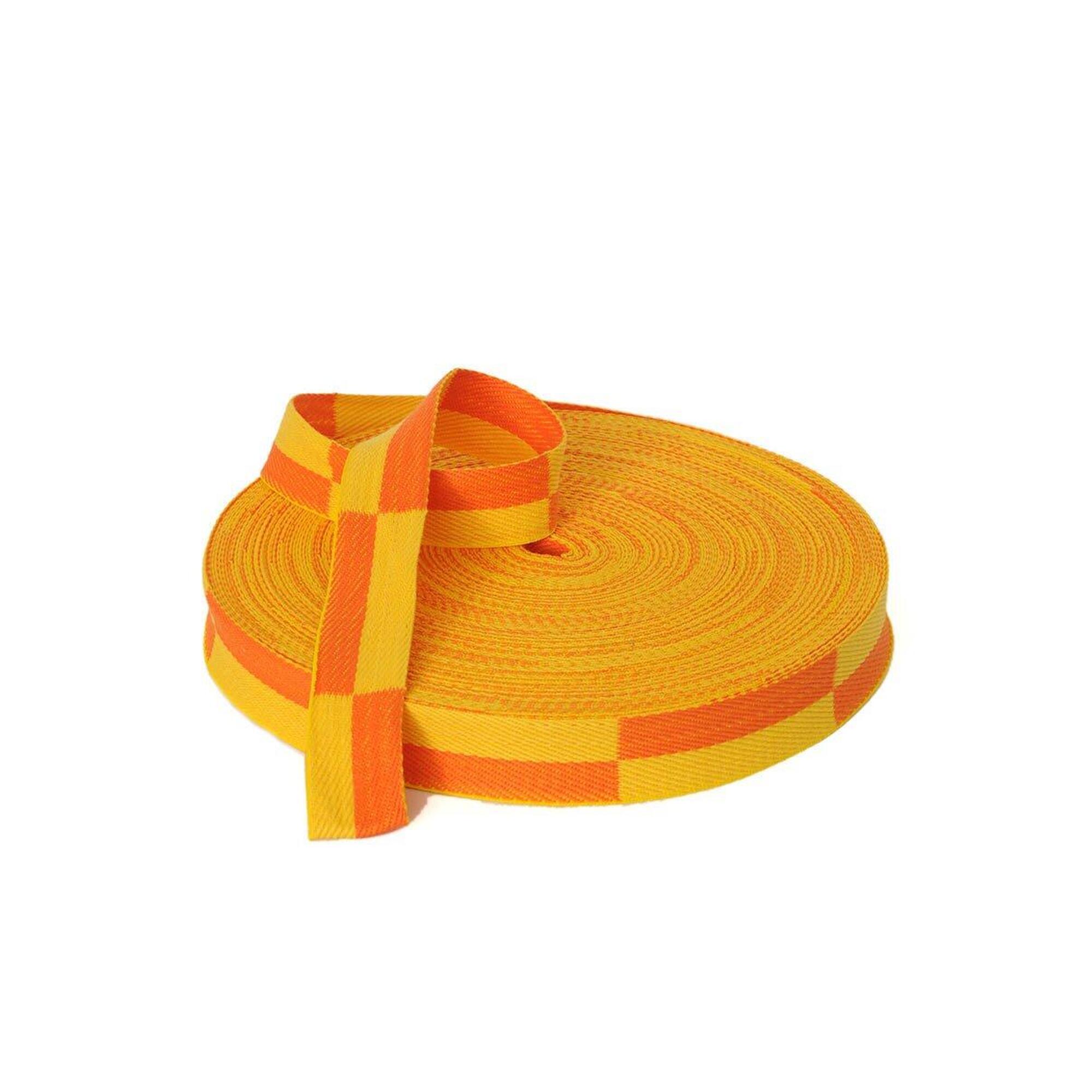 Budo-fight - Rouleau De Ceinture De Karaté - Ceinture De Kimono - Jaune|orange - Decathlon