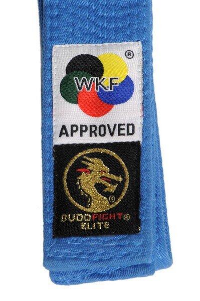 Ceinture de karaté Élite bleue WKF 2/3