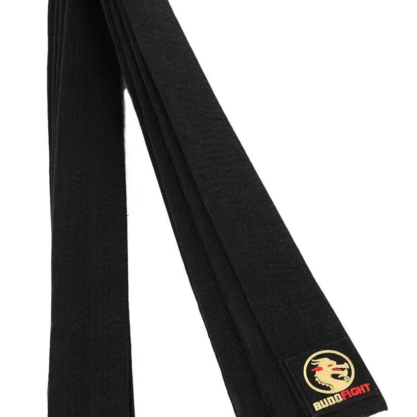 Black Piqué Judo Belt