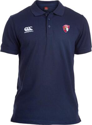Rugby sport polo - unisex kinderen navy