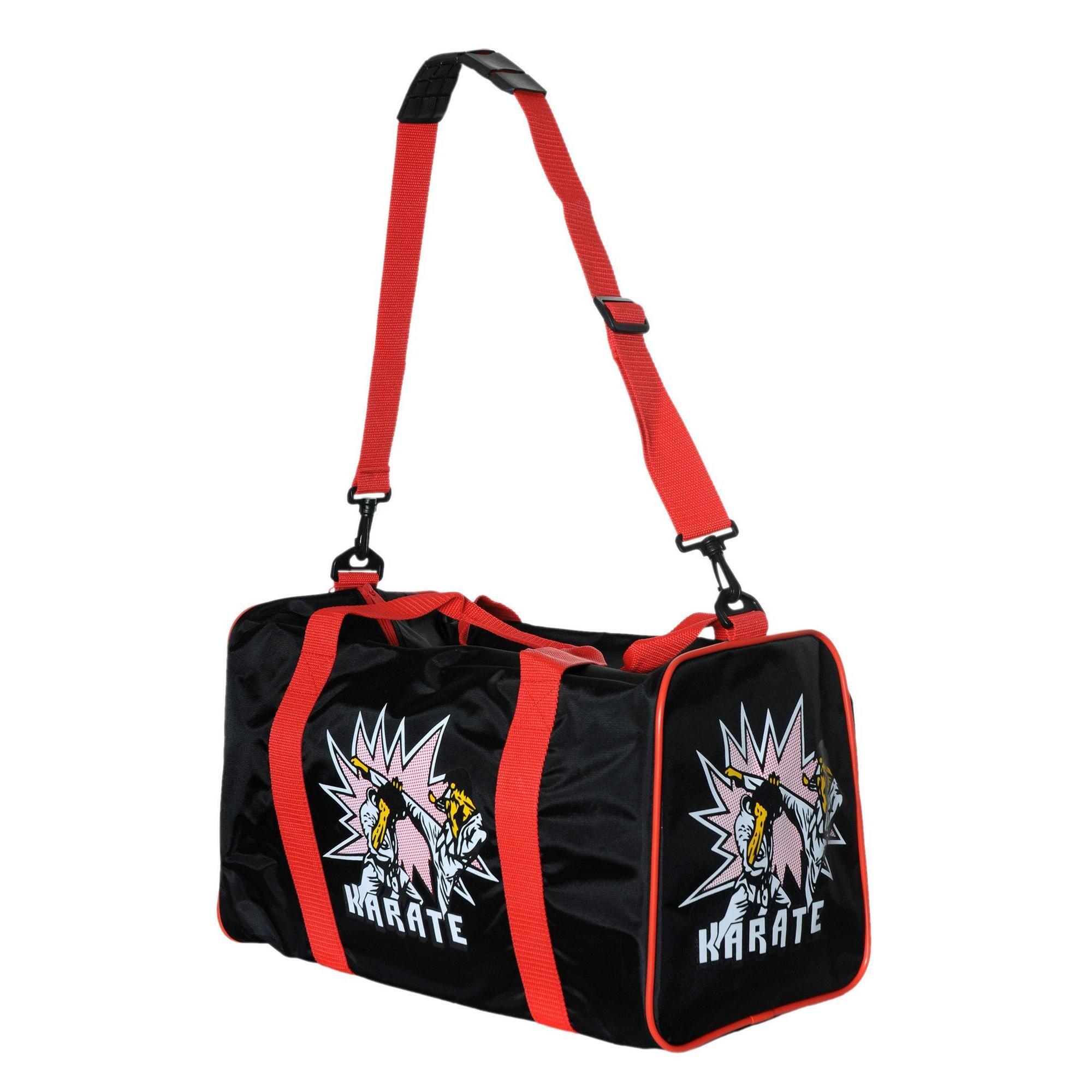Budo-fight - Sac De Sport Karaté Enfant - Sac De Sport - Noir - 25 L - Decathlon