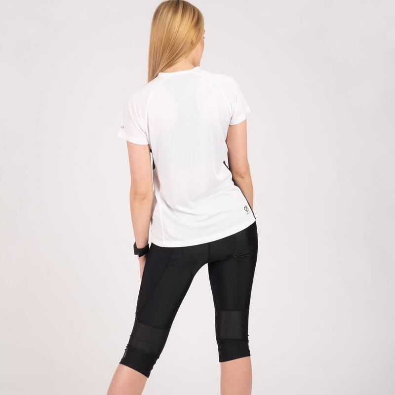 Outdare II Femme Cyclosport T-Shirt - Gris blanc