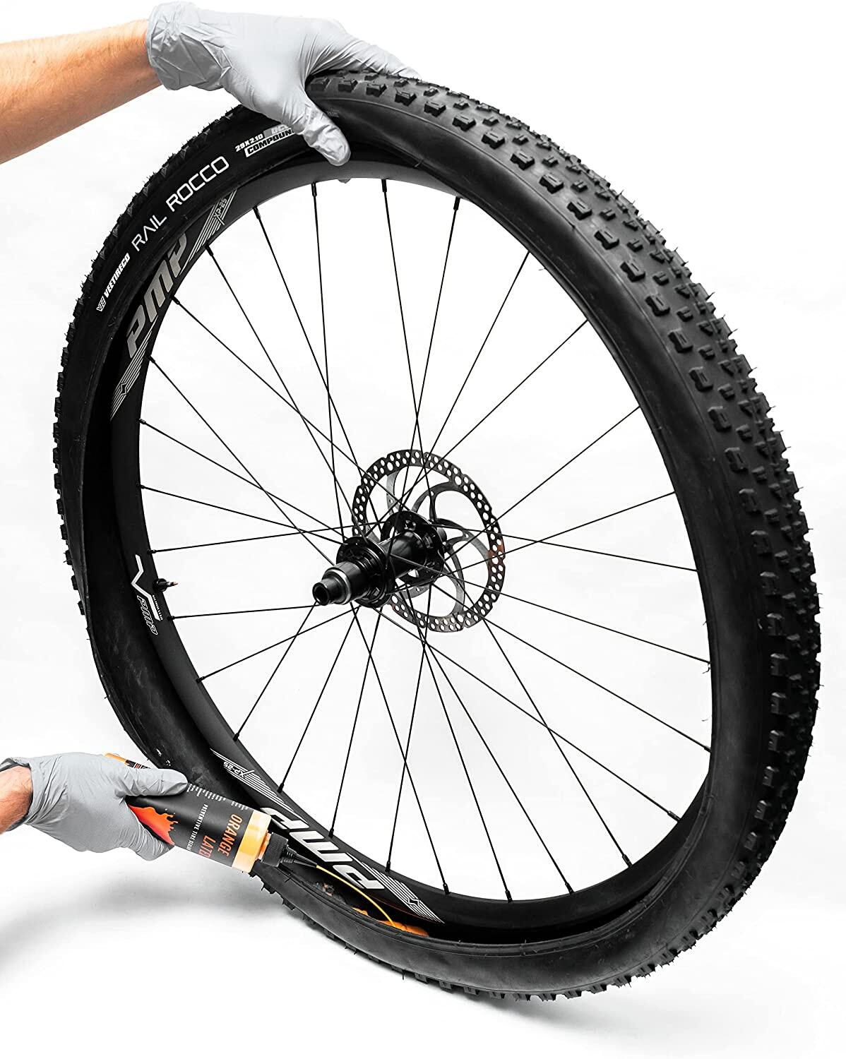 Liquide préventif d'étanchéité anti-crevaison tubeless - PMP orange latex 5/7