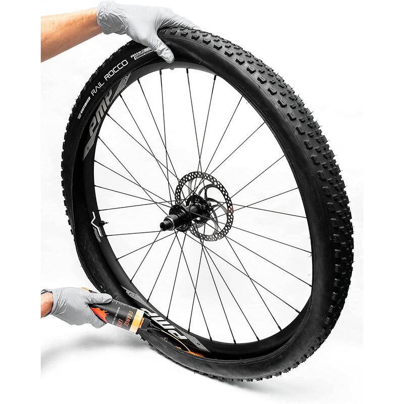 Liquide préventif anti crevaison tubeless pneu et jante vélo - CYCLINGCOLORS