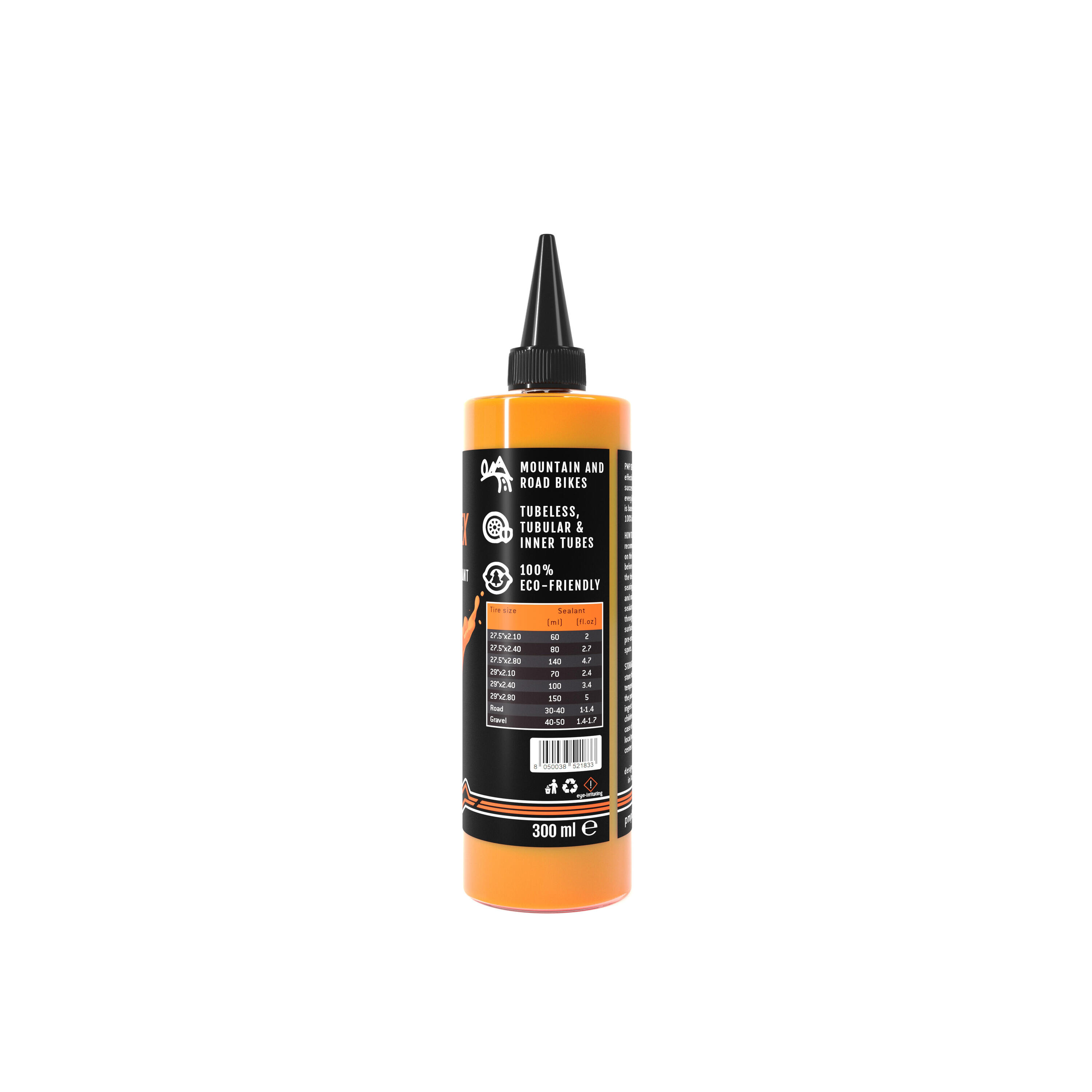 Liquide préventif d'étanchéité anti-crevaison tubeless - PMP orange latex 2/7