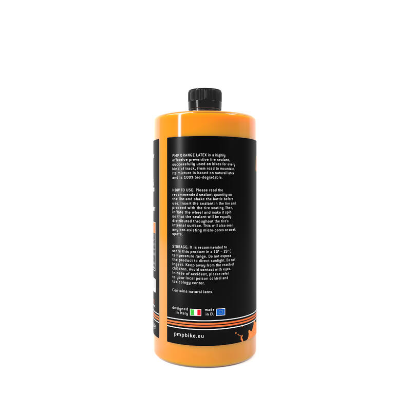 Líquido Sellante Antipinchazos Tubeless Bajo en Amoníaco PMP Orange Latex