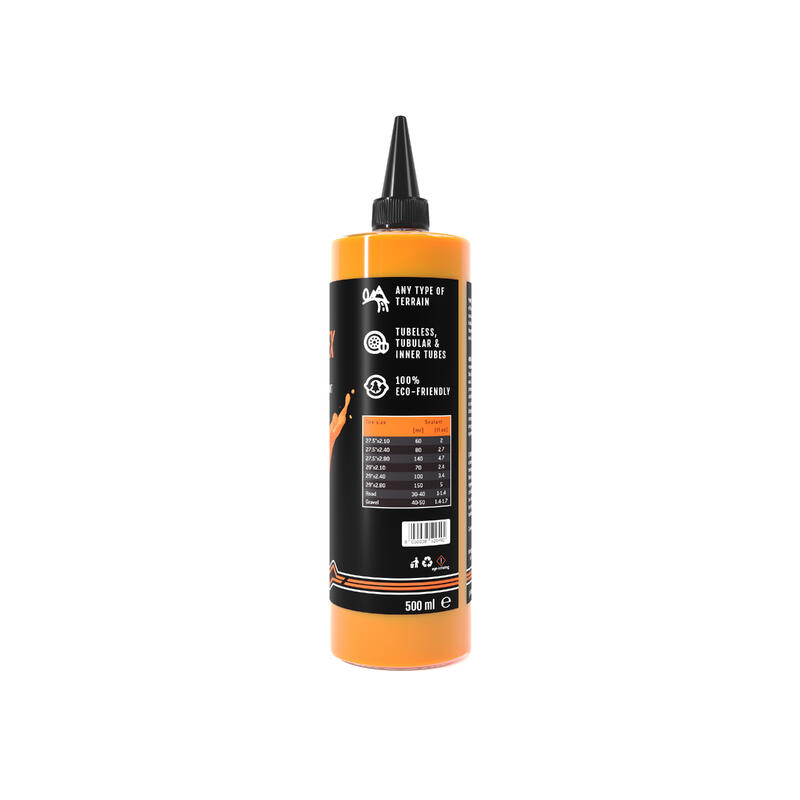 Liquide préventif d'étanchéité anti-crevaison tubeless - PMP orange latex