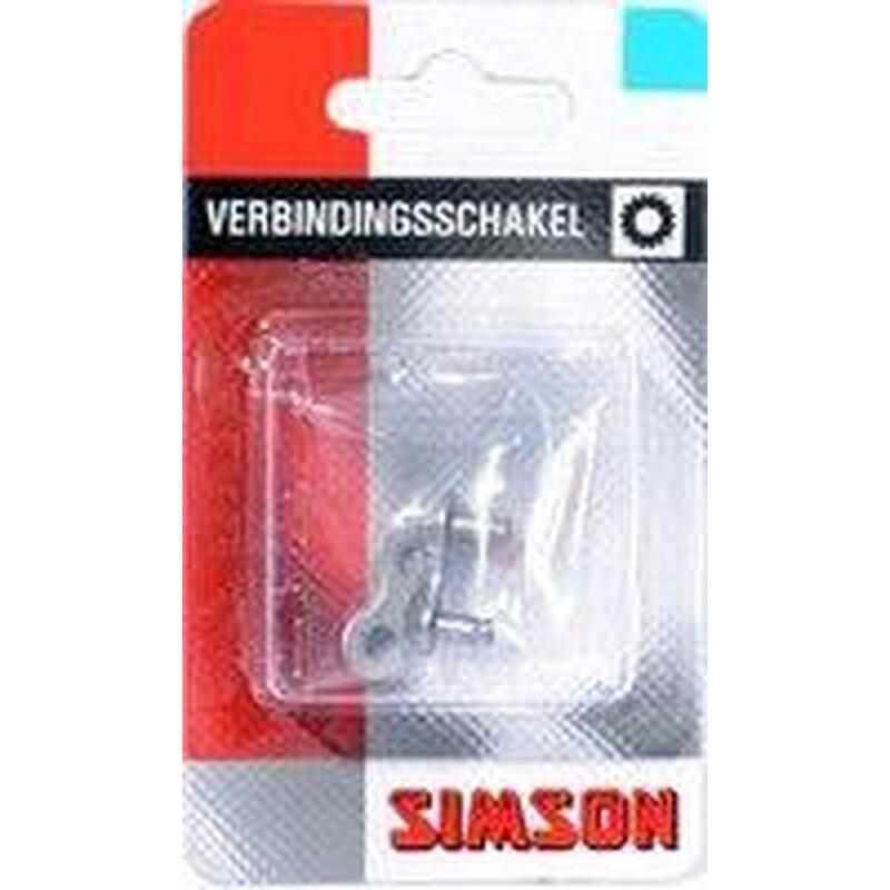 Maillon de connexion antirouille Simson 1/2" x 1/8" pour chaînes de vélo      1200€    SIMSON Maillon de connexion antirouille Simson 1/2" x 1/8" pour chaînes de véloVendu exclusivement en ligne   