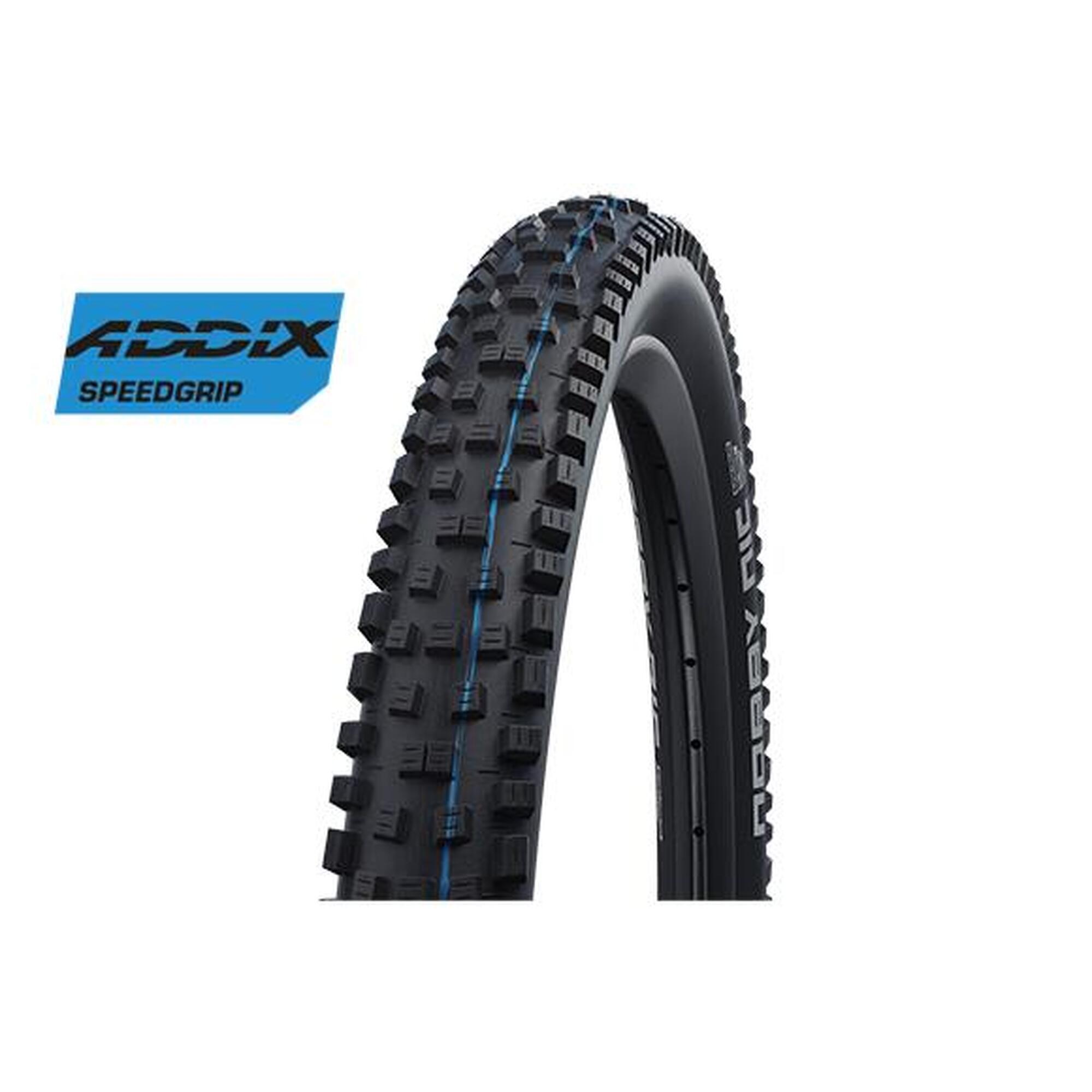 SCHWALBE Schwalbe NOBBY NIC EVO S-Ground 27.5 x 2.40 650B Black Tyre