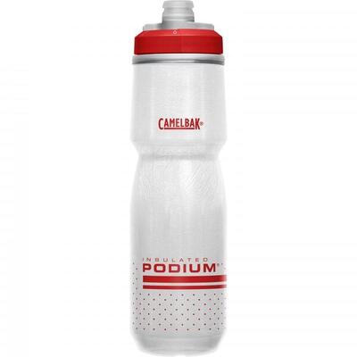 Camelbak podium chill 0.71 l wit / rood geïsoleerde fles