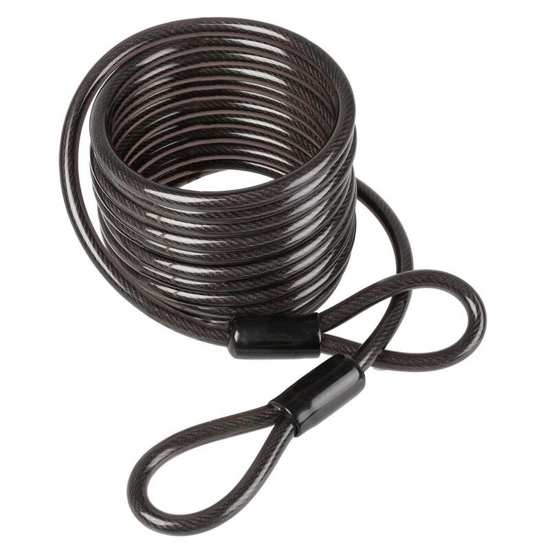 Câble De Verrouillage S 10.50 L - 5 Mètres X 10 Mm - Noir