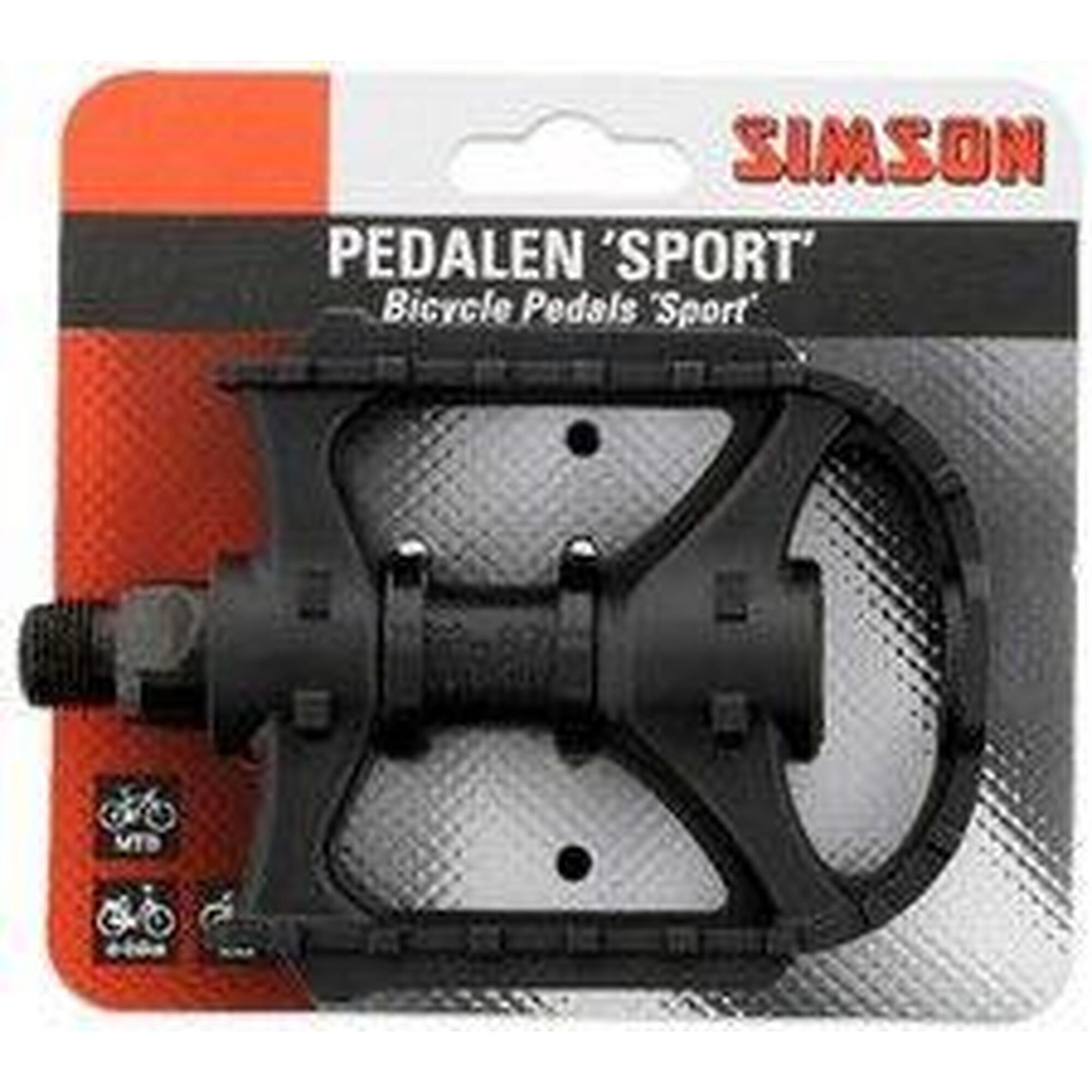 Sportieve Simson Pedalen voor MTB en E-bike 1/3
