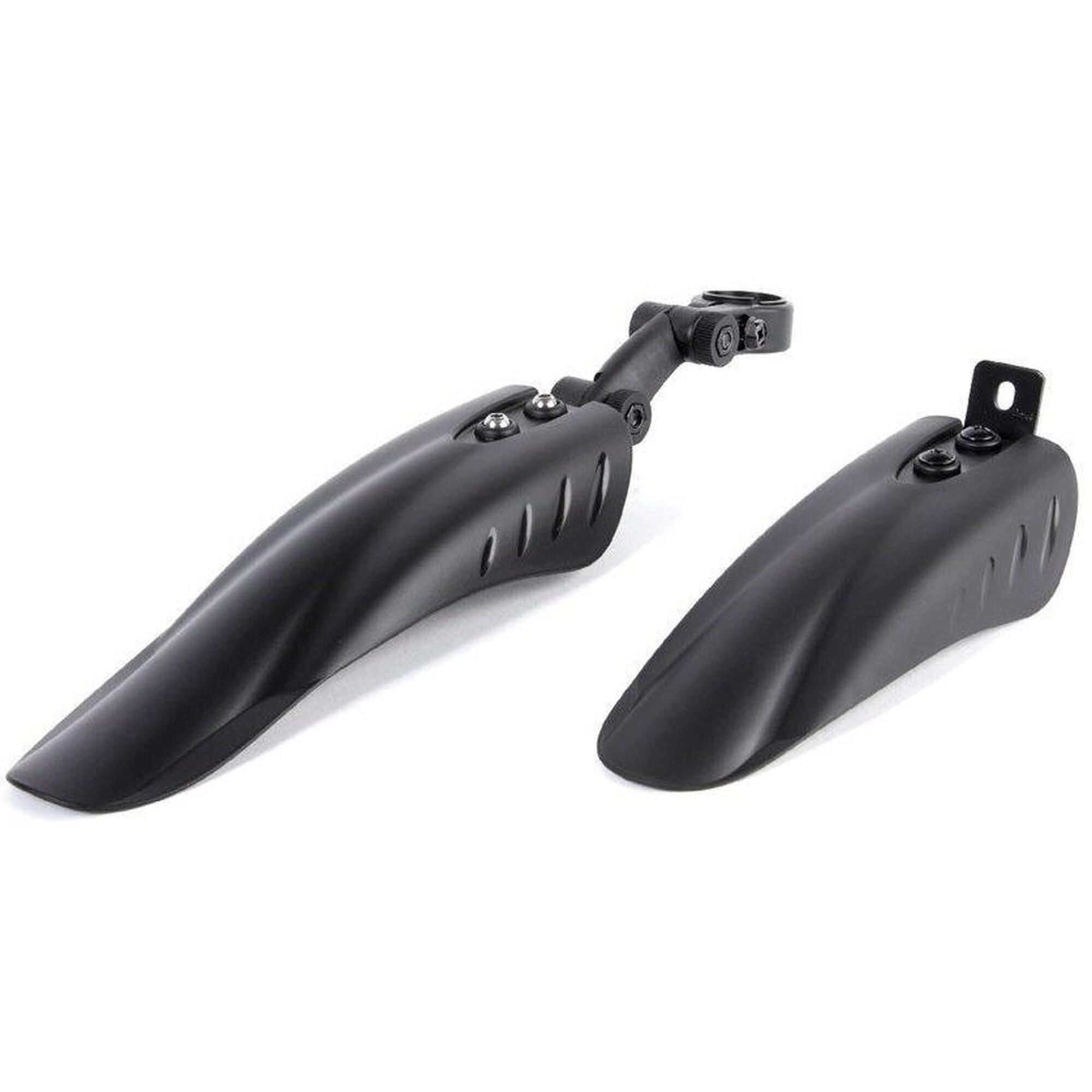 MIRAGE Mirage Spatbordenset 16" zwart
