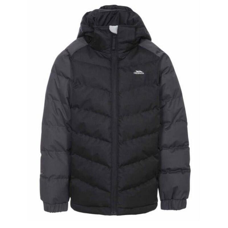 Kinder Steppjacke Sidespin wasserfest Jungen Schwarz