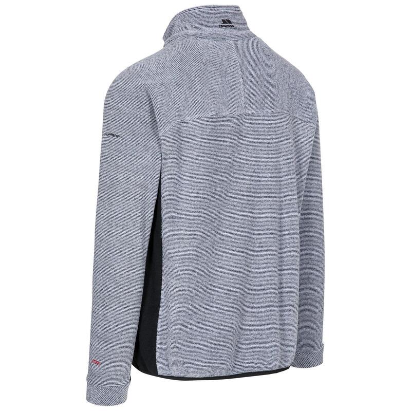 Heren Jynx Full Zip Fleece Vest (Platina streep)