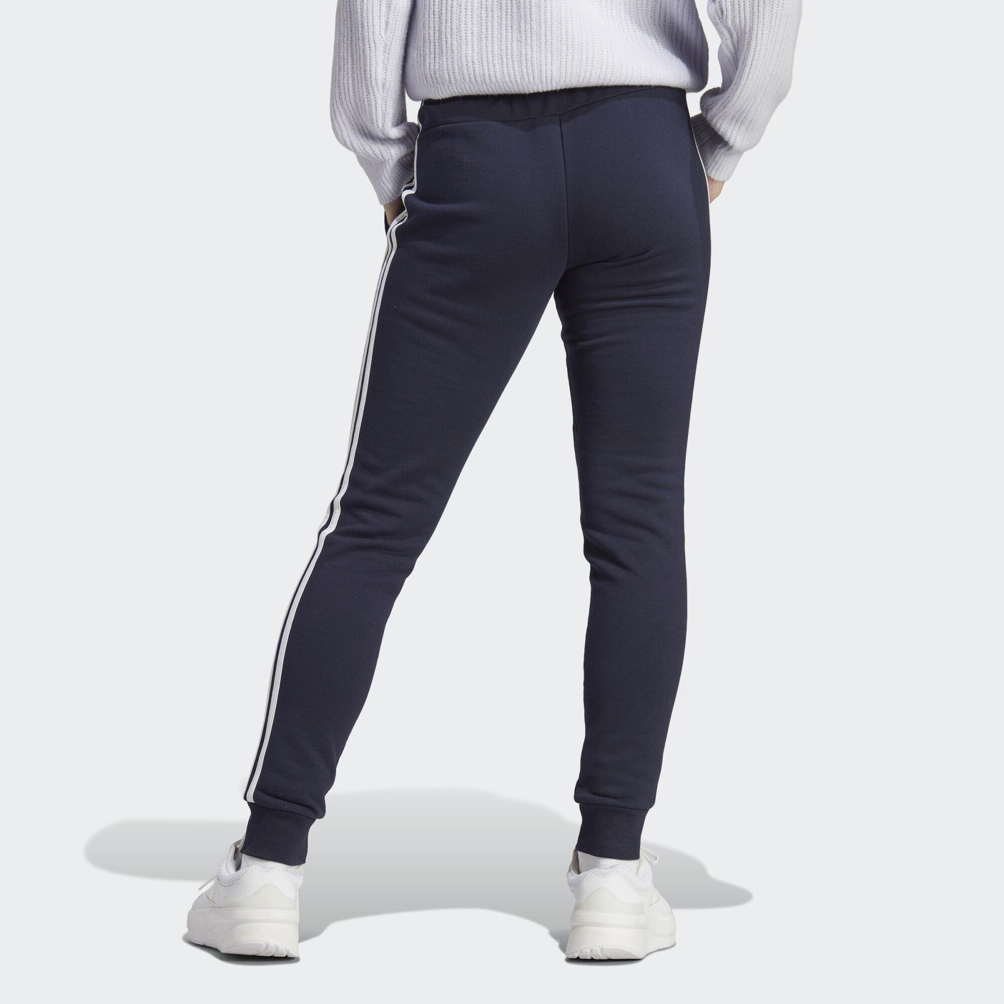 Pantaloni Essentials 3-Stripes French Terry Cuffed 3/5