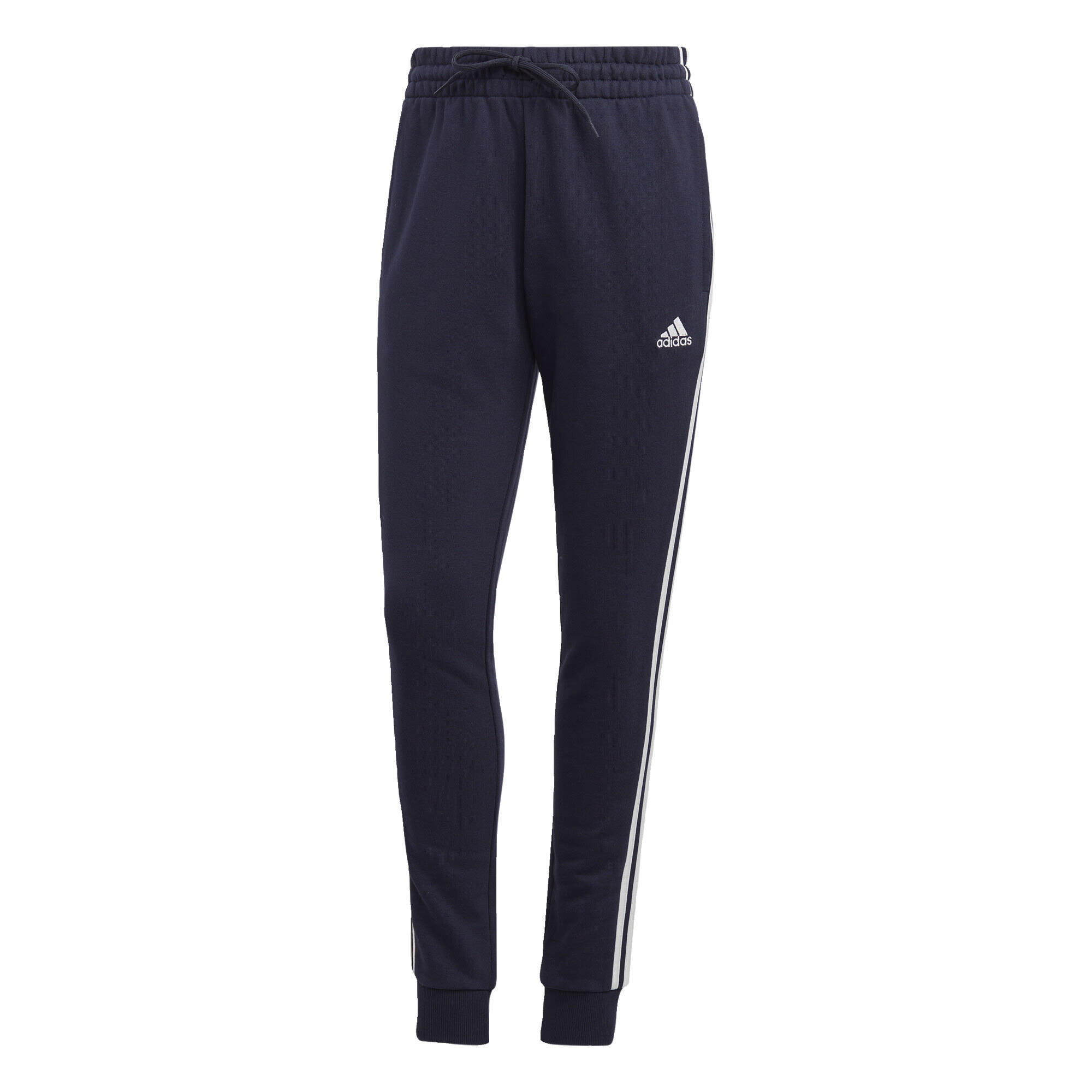 Essentials 3-Stripes French Terry Cuffed Pants 2/5