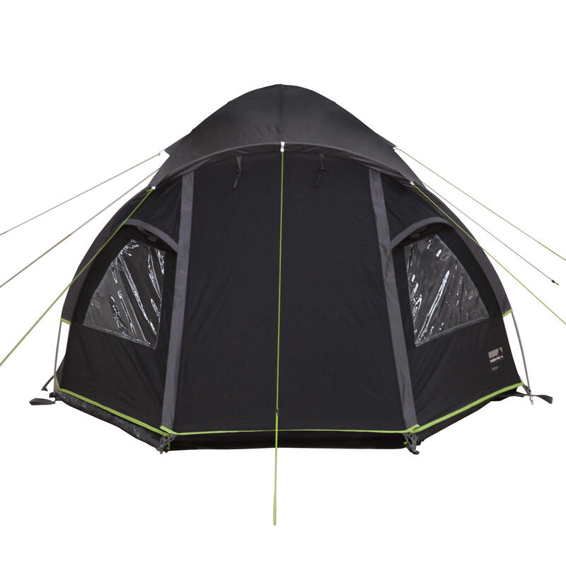 High Peak koepeltent Talos 4, kampeertent met veranda, veranda met tentvloer