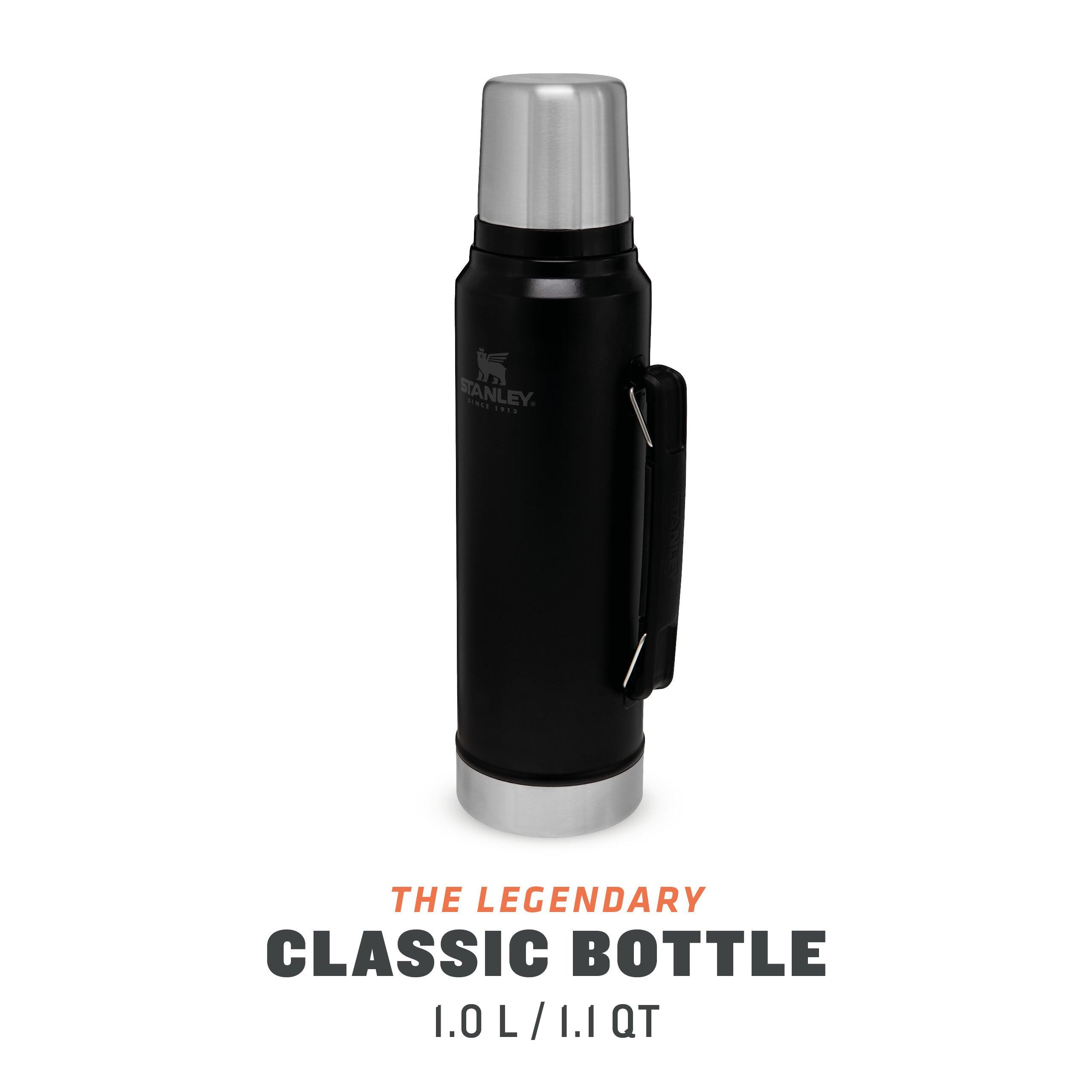 Thermosfles 'Classic' - 1L - Wandelen Fietsen - Dubbelwandige Vacuüm Isoleerfles 3/9