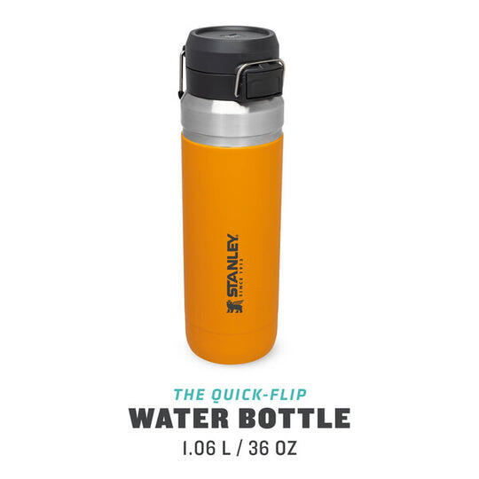 Trinkflasche Edelstahl 1,06L - Thermosflasche - Fitness Wandern - Wasserflasche 3/9