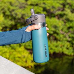 Bouteille D'Eau Isotherme 0,65L - Trek - Fitness - Gourde Avec Poignée -  Thermos