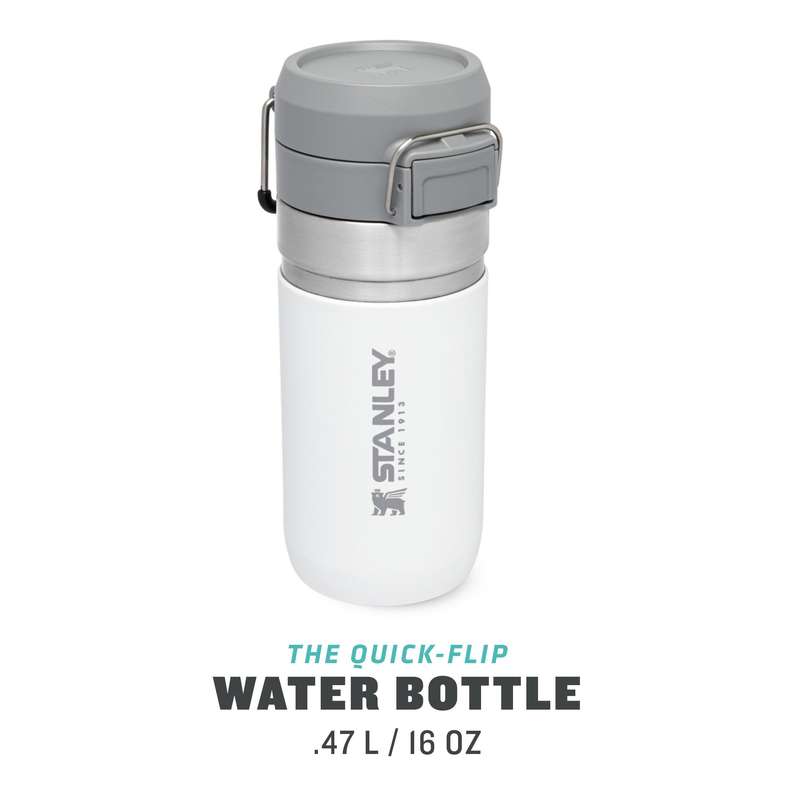 Trinkflasche Edelstahl 0,47L - Thermosflasche - Fitness Wandern - Wasserflasche 3/9