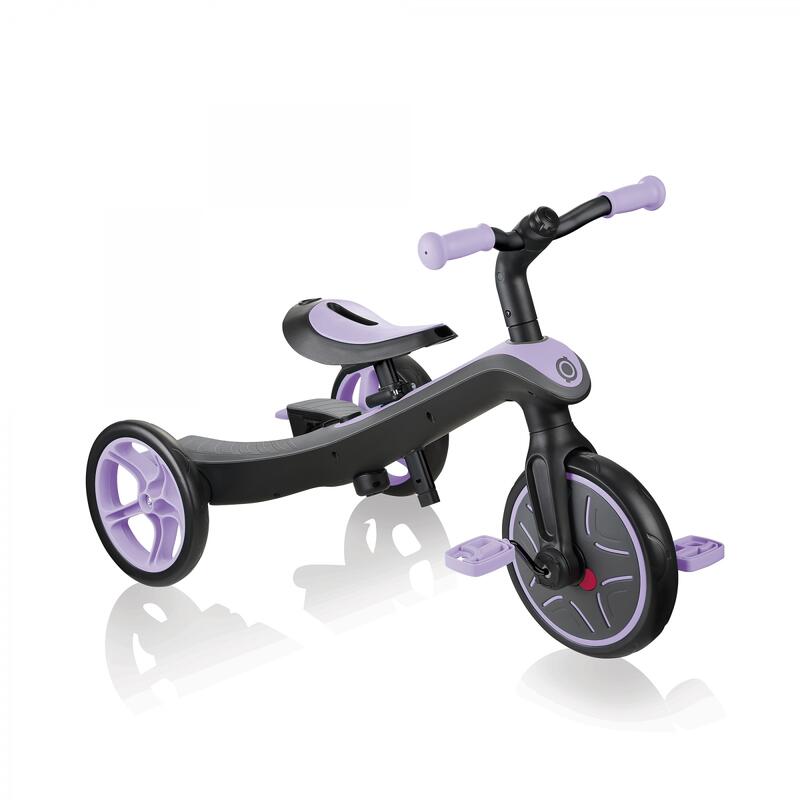 Tricycle évolutif pour bébé EXPLORER 4 en 1 - Violet Iris