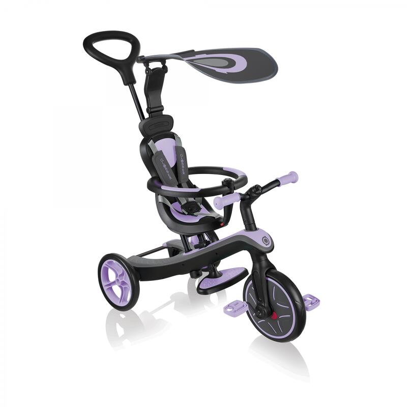 Tricycle évolutif pour bébé EXPLORER 4 en 1 Violet Iris