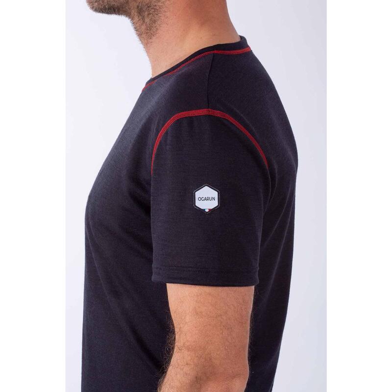 MERINOWOLLE-T-SHIRT HERREN 20-30°C